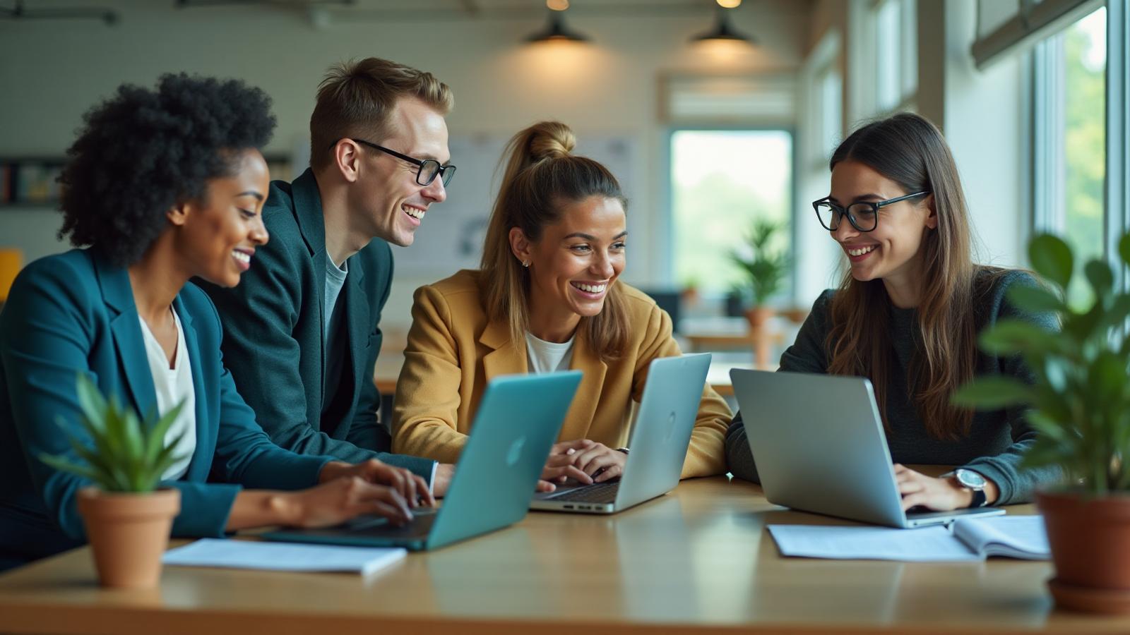 Founders collaborating